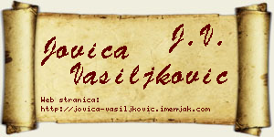 Jovica Vasiljković vizit kartica